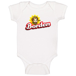Elsie The Cow Borden Dairy Mascot Baby One Piece Elsie The Cow Borden Dairy Mascot Baby One Piece