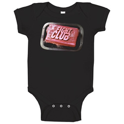 Fight Club Movie Logo Baby One Piece Fight Club Movie Logo Baby One Piece