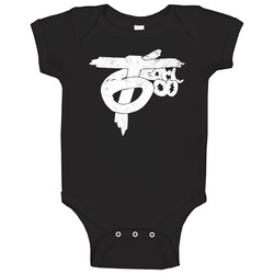 Team600 Squad Hip Hop Rap Worn Look Baby One Piece Team600 Squad Hip Hop Rap Worn Look Baby One Piece