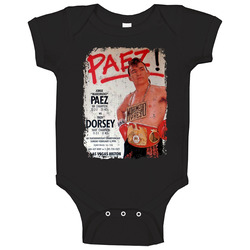 Jorge Paez Vs Troy Dorsey Cool Boxing Fan Fight Card Baby One Piece Jorge Paez Vs Troy Dorsey Cool Boxing Fan Fight Card Baby One Piece
