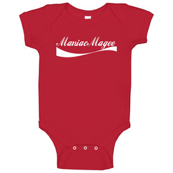 Maniac Magee Popular Novel Cola Parody Cool Book Fan Baby One Piece Maniac Magee Popular Novel Cola Parody Cool Book Fan Baby One Piece