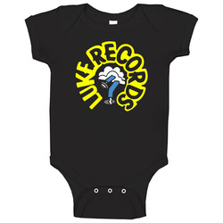 Luke Records Hip Hop Record Label Music Lovers Baby One Piece Luke Records Hip Hop Record Label Music Lovers Baby One Piece