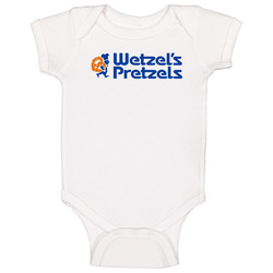 Wetzel's Pretzels Popular Bakery Pretzel Shop Womens Baby One Pie
