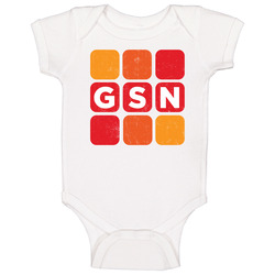 Gsn Logo Game Show Network American Tv Fan Baby One Piece Gsn Logo Game Show Network American Tv Fan Baby One Piece