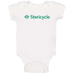 Stericycle Inc Company Logo Employee Fan Baby One Piece Stericycle Inc Company Logo Employee Fan Baby One Piece