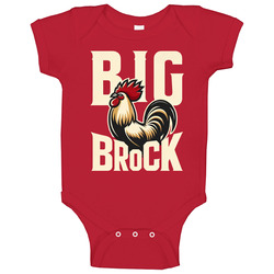 Big Cock Brock Rooster Brock Purdy Fan Baby One Piece Big Cock Brock Rooster Brock Purdy Fan Baby One Piece