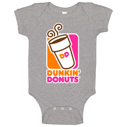 Dunkin Donuts Favorite Fast Food Baby One Piece Dunkin Donuts Favorite Fast Food Baby One Piece