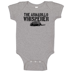 The Armadillo Animal Mammal Whisperer Baby One Piece The Armadillo Animal Mammal Whisperer Baby One Piece