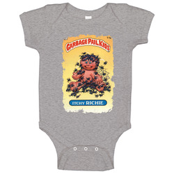 Garbage Pail Kids Itchy Richie Retro Baby One Piece