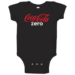 Coca Cola Zero Logo Popular Pop Soft Drink Brand Fan Gift Baby One Pie