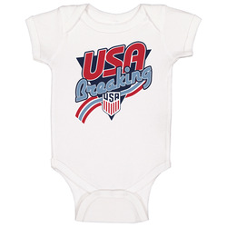 Team Usa Breaking Paris 2024 Baby One Piece
