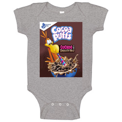 Cocoa Puffs Box Greatest Cereal Of All Time Breakfast Fan Foodie Baby 