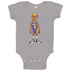 Nick The Quick Van Exel Cartoon Character Los Angeles La Basketball Ve