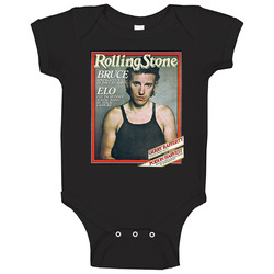 Bruce Springsteen Magazine Cover Issue 272 Music Fan Baby One Piece