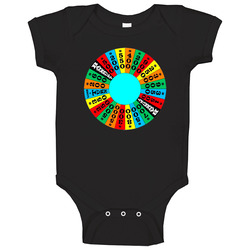 Wheel Of Fortune Game Show Tv Baby One Piece