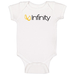Infinity Sound Car Audio Sub Woofer Logo Baby One Piece