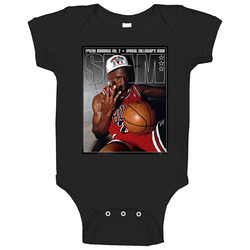 Michael Jordan 3 Championships Slam Magazine Baby One Piece