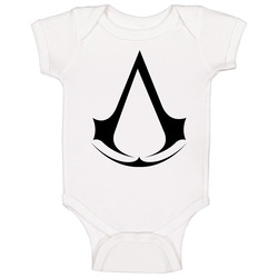 Assassins Creed Simple Logo Baby One Piece