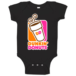 Dunkin Donuts Favorite Fast Food Baby One Piece