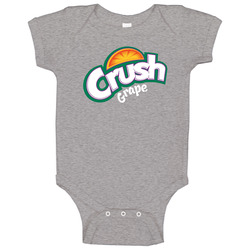 Crush Grape Soda Cool Halloween Costume Baby One Piece