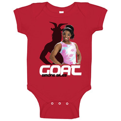 Simone Biles Goat Baby One Piece
