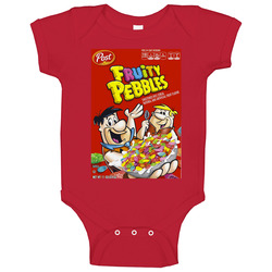Fruity Pebbles Box Greatest Cereal Of All Time Breakfast Fan Foodie Ba