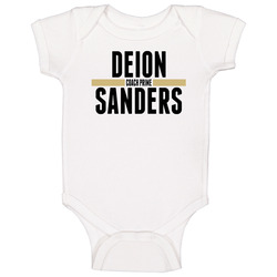 Deion Sanders Coach Prime Colorado Football Fan Baby One Piece