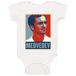 Daniil Medvedev Hope Style Baby One Piece