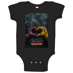 Deadpool And Wolverine Movie Fan Baby One Piece