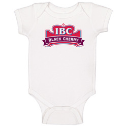 Ibc Black Cherry Best Soda Of All Time Soft Drink Lovers Baby One Piec