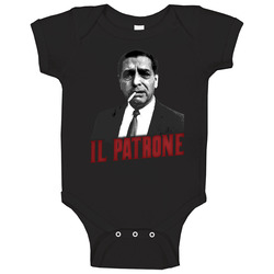 Il Patrone Raymond Patriarca Providence Mobster Baby One Piece Il Patrone Raymond Patriarca Providence Mobster Baby One Piece
