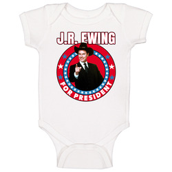 Jr Ewing Dallas For President Tv Show Villain Fan Baby One Piece Jr Ewing Dallas For President Tv Show Villain Fan Baby One Piece