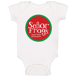 Senor Frog's Fiesta Mexican Grill Food Restaurant Store Logo Baby Senor Frog's Fiesta Mexican Grill Food Restaurant Store Logo Baby