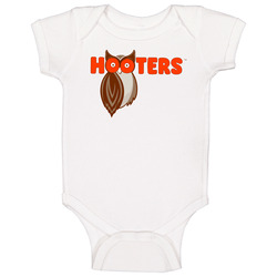 Hooters American Favourite Food Baby One Piece Hooters American Favourite Food Baby One Piece