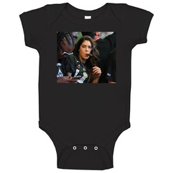 Kelsey Plum Smoking Cigar Cool Fan Baby One Piece Kelsey Plum Smoking Cigar Cool Fan Baby One Piece