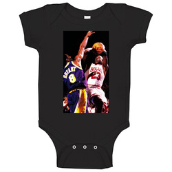 Michael Jordan Kobe Bryant Basketball Baby One Piece Michael Jordan Kobe Bryant Basketball Baby One Piece