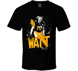 Tj Watt Pittsburgh Football Geometric T Shirt Tj Watt Pittsburgh Football Geometric T Shirt