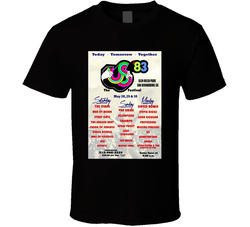 Us Festival 1983 San Bernardino Vintage T Shirt Us Festival 1983 San Bernardino Vintage T Shirt