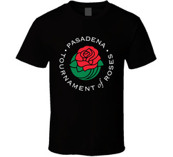 Pasadena California Tournament Of Roses City Flower Event Logo Cool T 