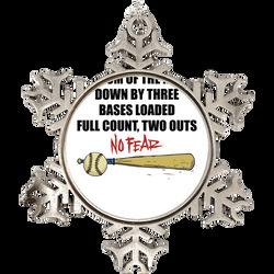 Bottom Of The Ninth Down By Three No Fear Baseball Fan Holiday Ornamen Bottom Of The Ninth Down By Three No Fear Baseball Fan Holiday Ornamen