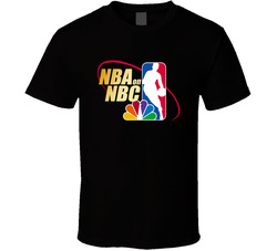 Nba On Nbc Retro Basketbal Intro Basketball Fan T Shirt Nba On Nbc Retro Basketbal Intro Basketball Fan T Shirt