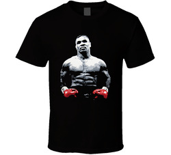 Mike Tyson Silhouette Retro Boxing Fan T Shirt Mike Tyson Silhouette Retro Boxing Fan T Shirt