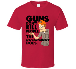 Dale Gribble King Of The Hill Guns Don't Kill People T Shirt