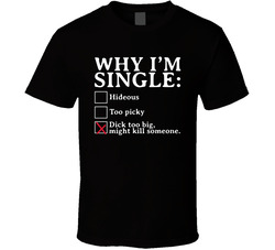Why I'm Single Funny Checklist Male Men's Gift T Shirt Why I'm Single Funny Checklist Male Men's Gift T Shirt