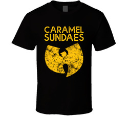 Caramel Sundaes Wu Tang Ice Cream Song Lyrics Fan T Shirt Caramel Sundaes Wu Tang Ice Cream Song Lyrics Fan T Shirt