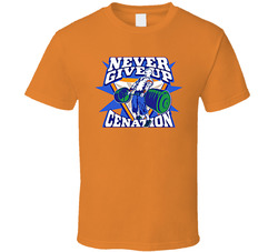 John Cena Never Give Up Cenation Wrestler T Shirt John Cena Never Give Up Cenation Wrestler T Shirt