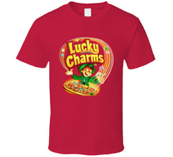 Lucky Charms Cereal Morning Breakfast Marshmallow T Shirt Lucky Charms Cereal Morning Breakfast Marshmallow T Shirt