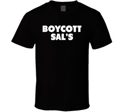 Boycott Sal's Do The Right Thing Movie T Shirt Boycott Sal's Do The Right Thing Movie T Shirt