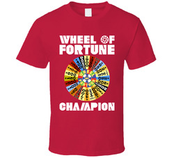 Wheel Of Fortune Champion Tv Game Show T Shirt