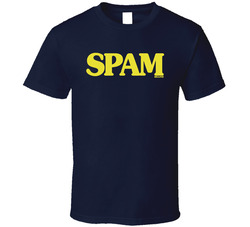 Spam Logo Vintage Label Poster Worn Look T Shirt Spam Logo Vintage Label Poster Worn Look T Shirt